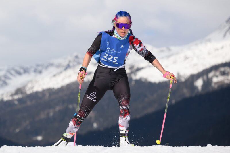 Wintertriathlon 2026 Padula Christina Herbst beim Langlaufbewerb
